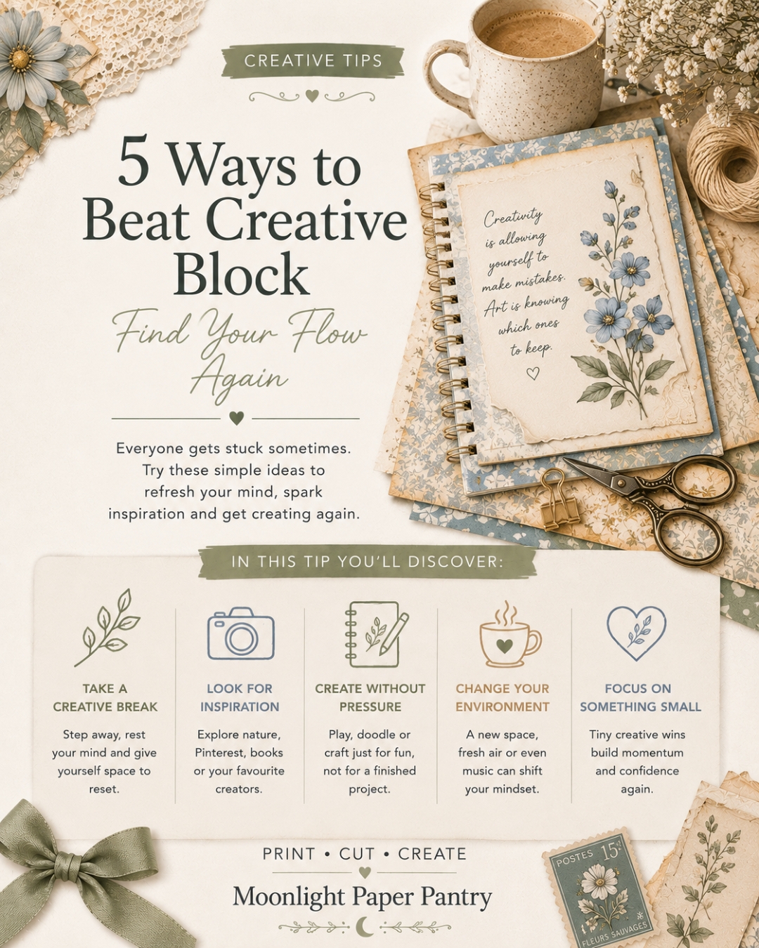 5 Ways To Beat Creative Block