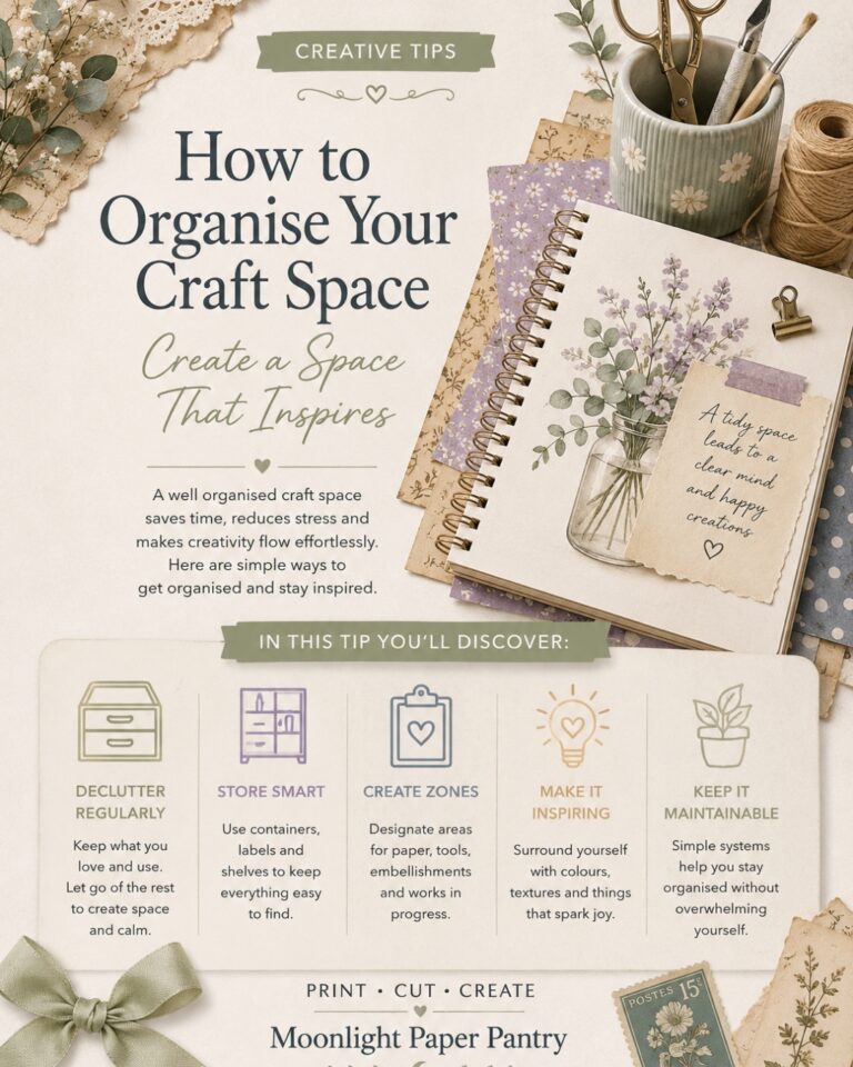 How To Organise Your Craft Space