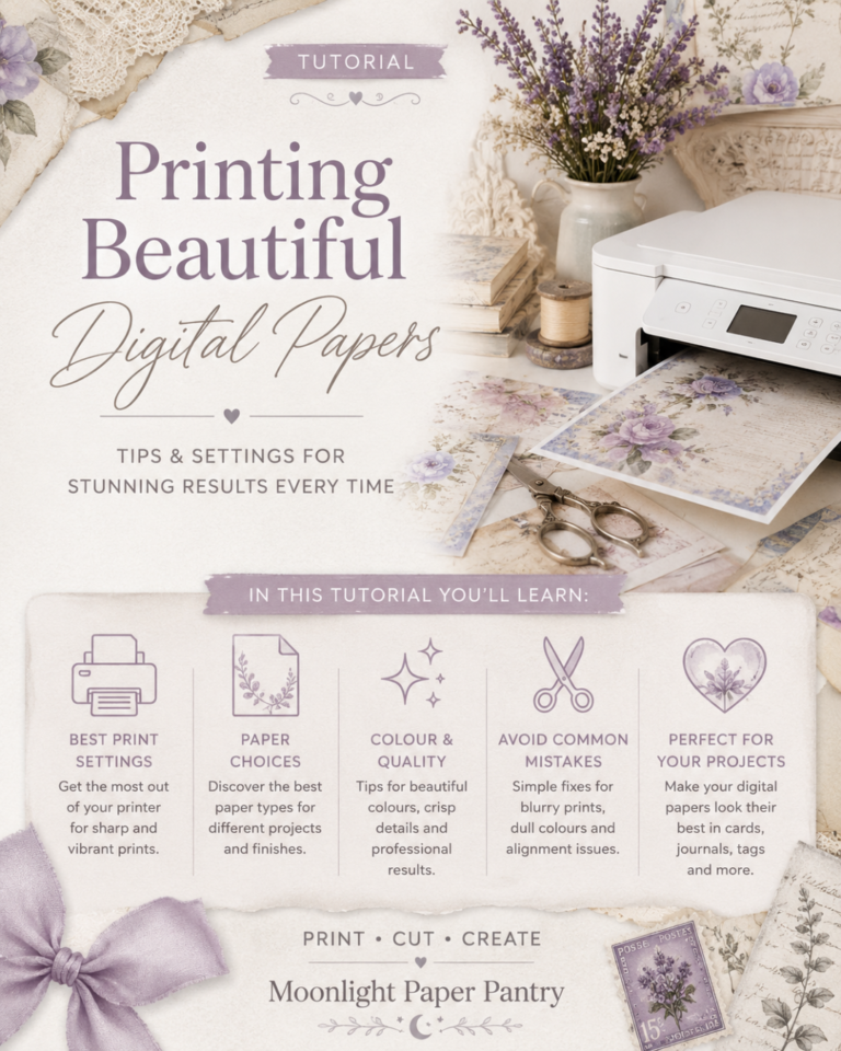 Printing Beautiful Digital Papers