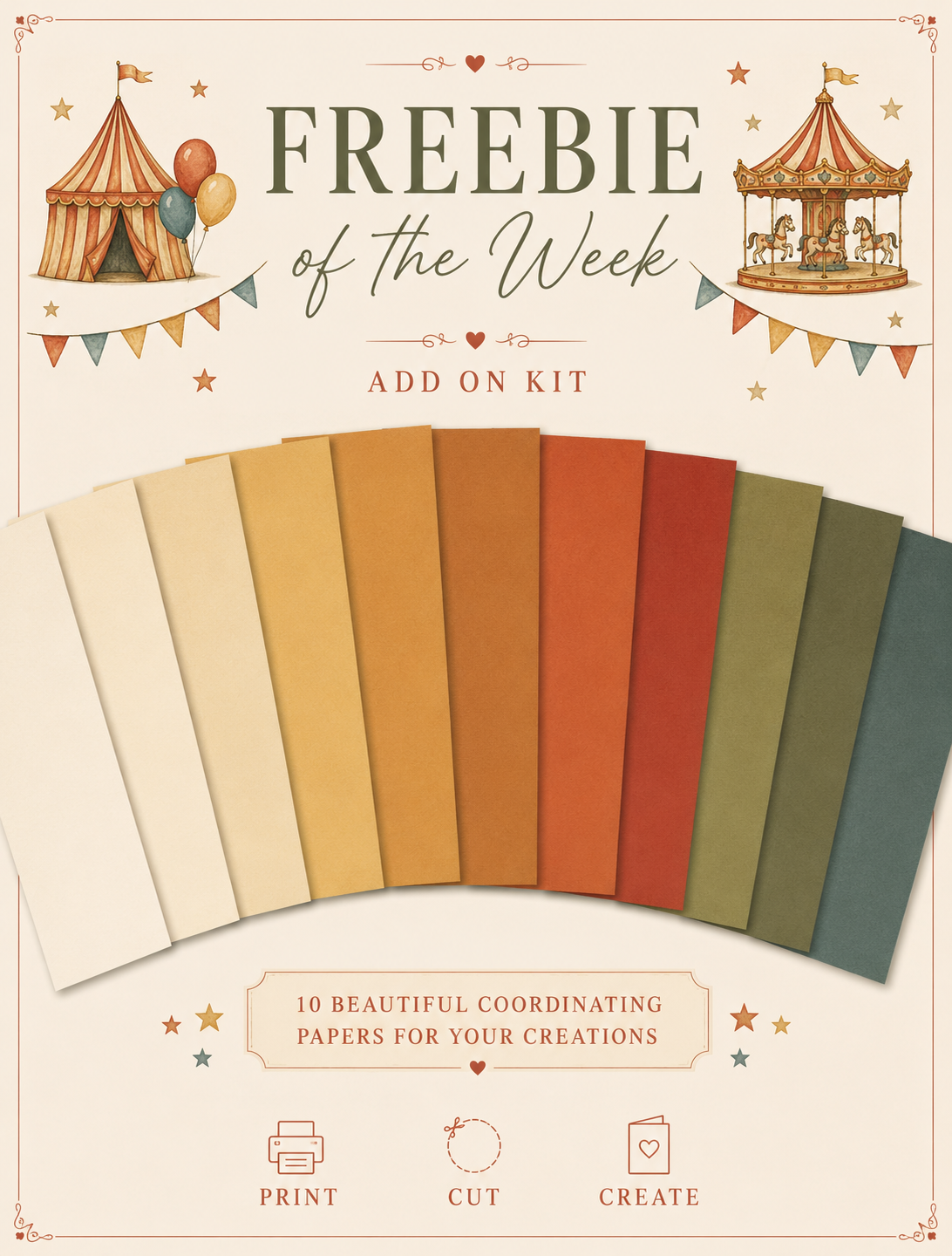 Carnival Coloured Papers