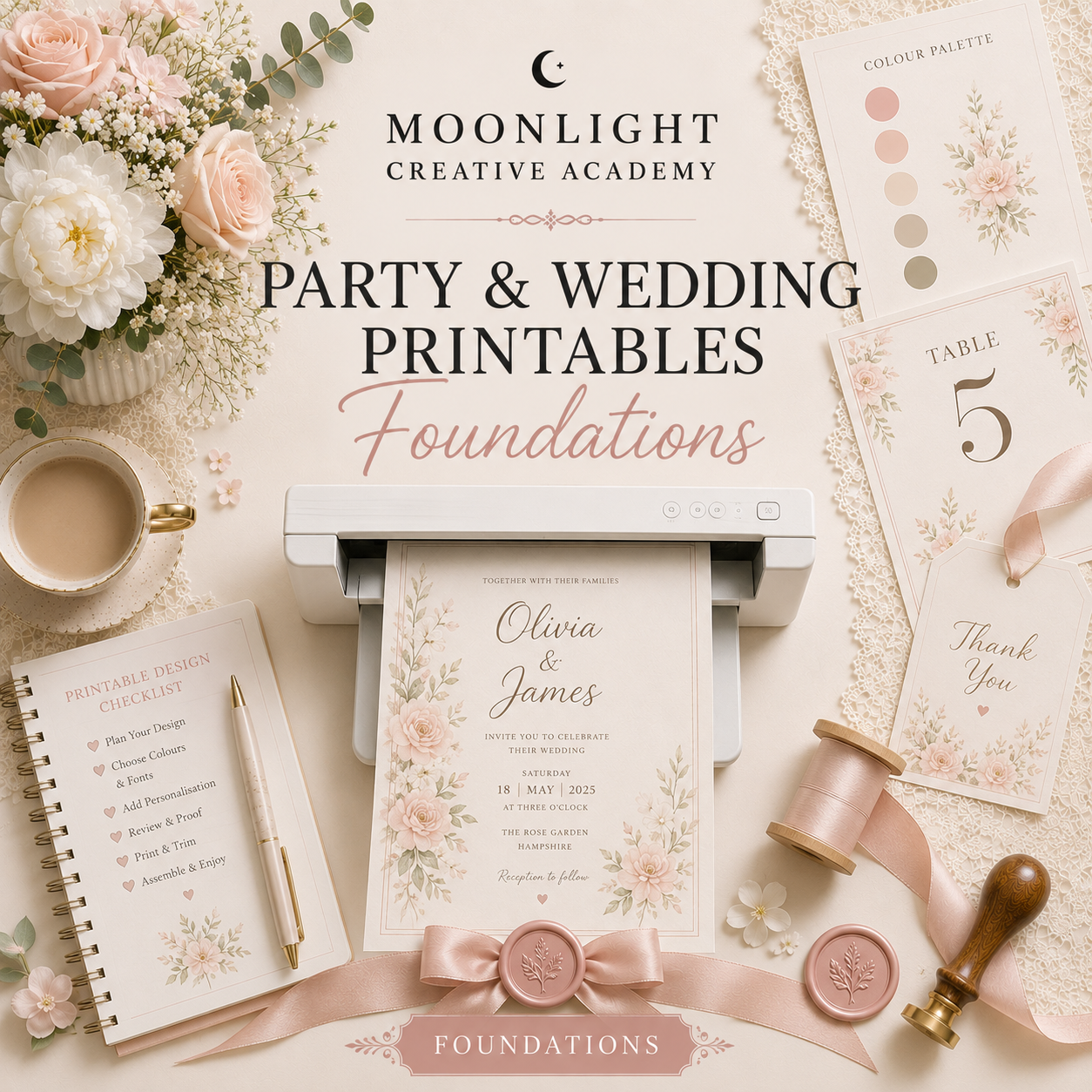 Party & Wedding Printables Foundations