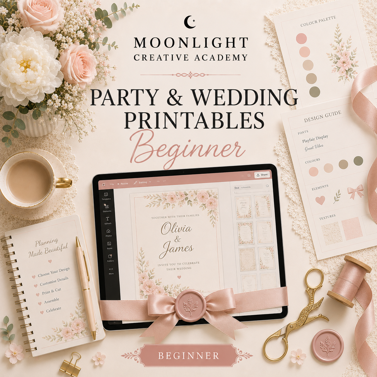 Party & Wedding Printables Beginner