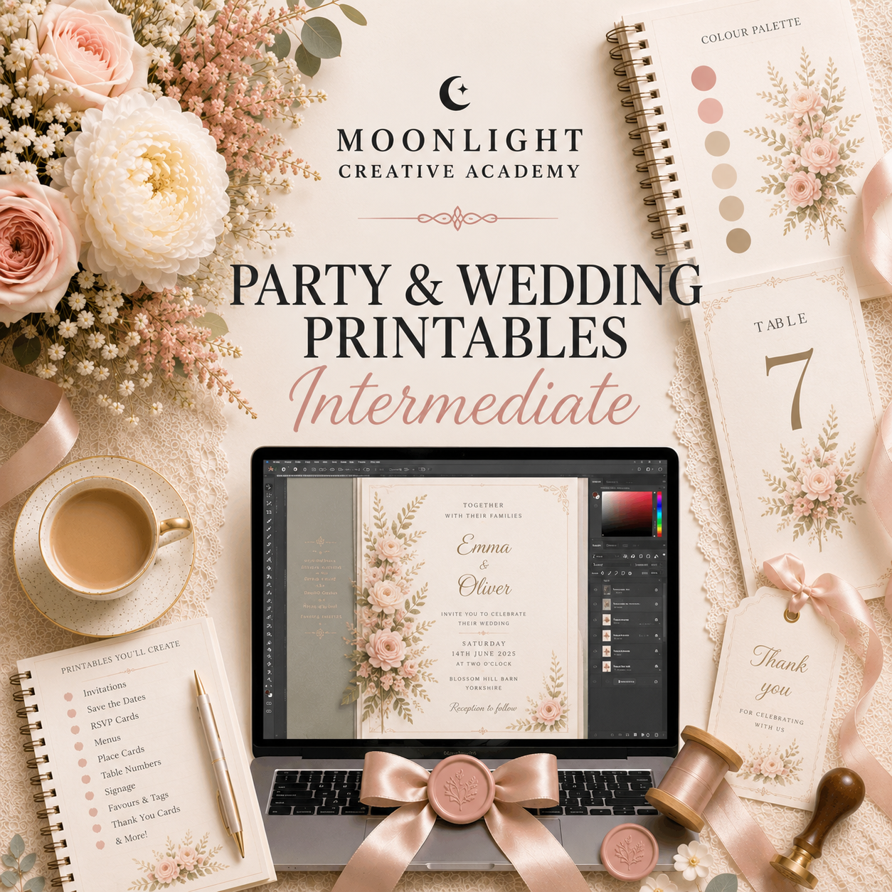 Party & Wedding Printables Intermediate