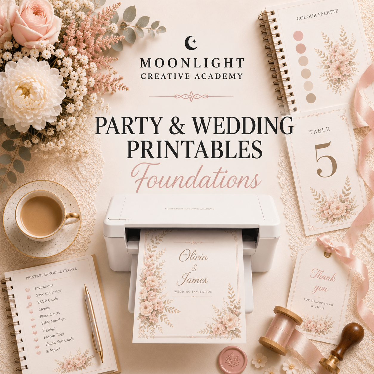 Party & Wedding Printables Advanced