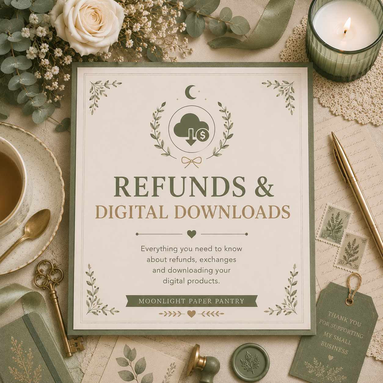 Refunds & Digital Downloads