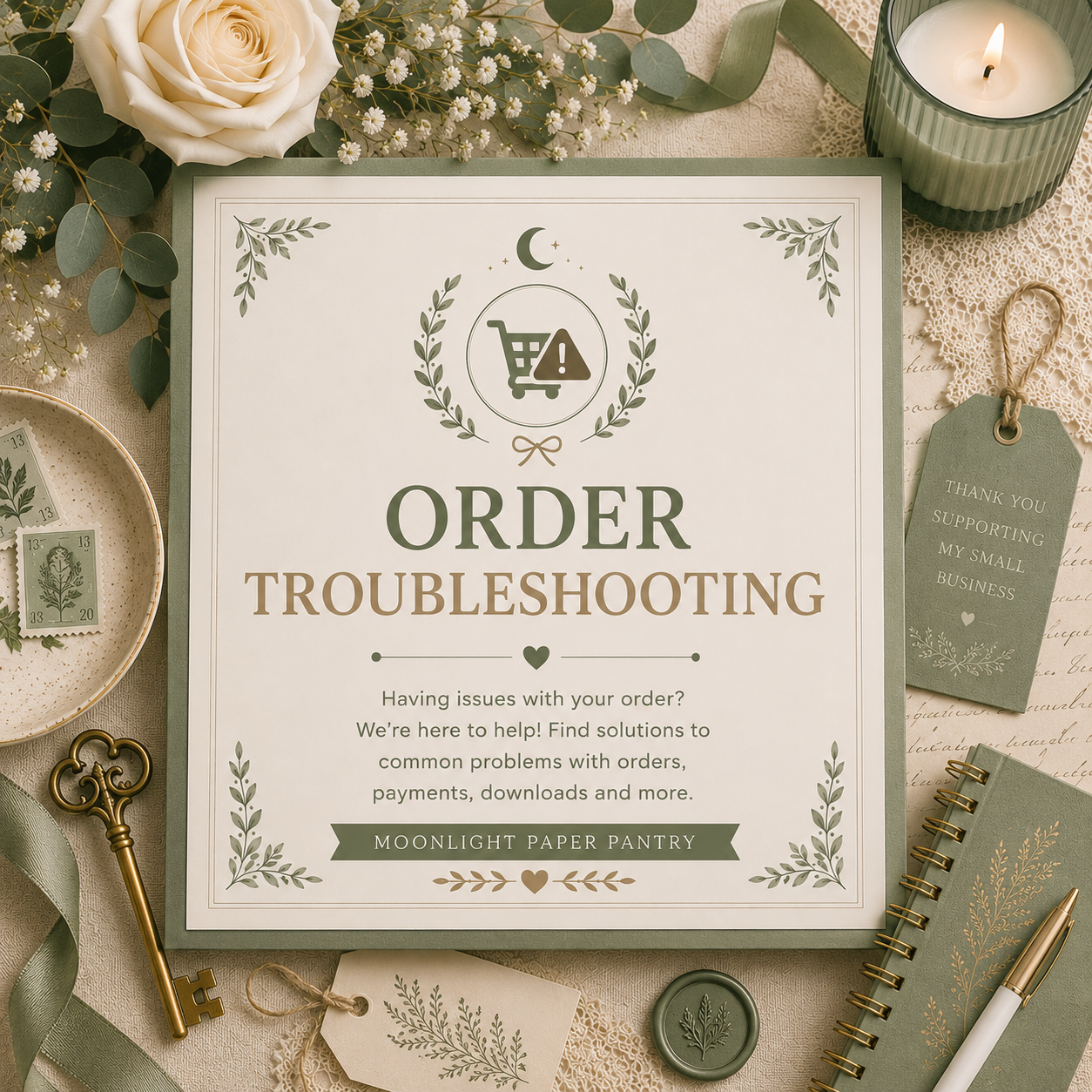 Order Troubleshooting