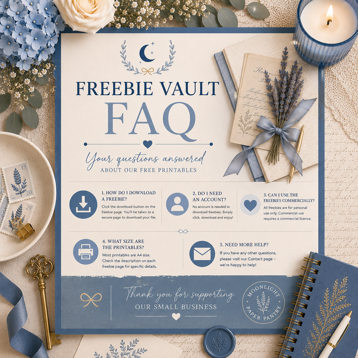 Freebie Vault FAQ