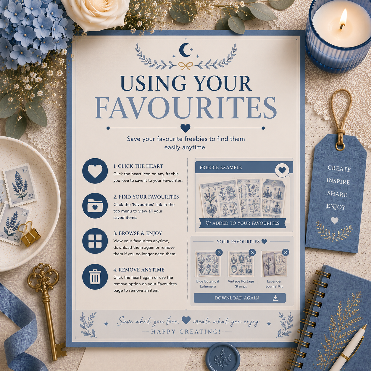 Using Your Favourites