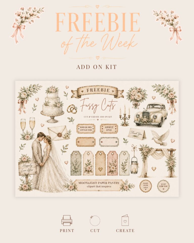 Wedding Fussy Cuts