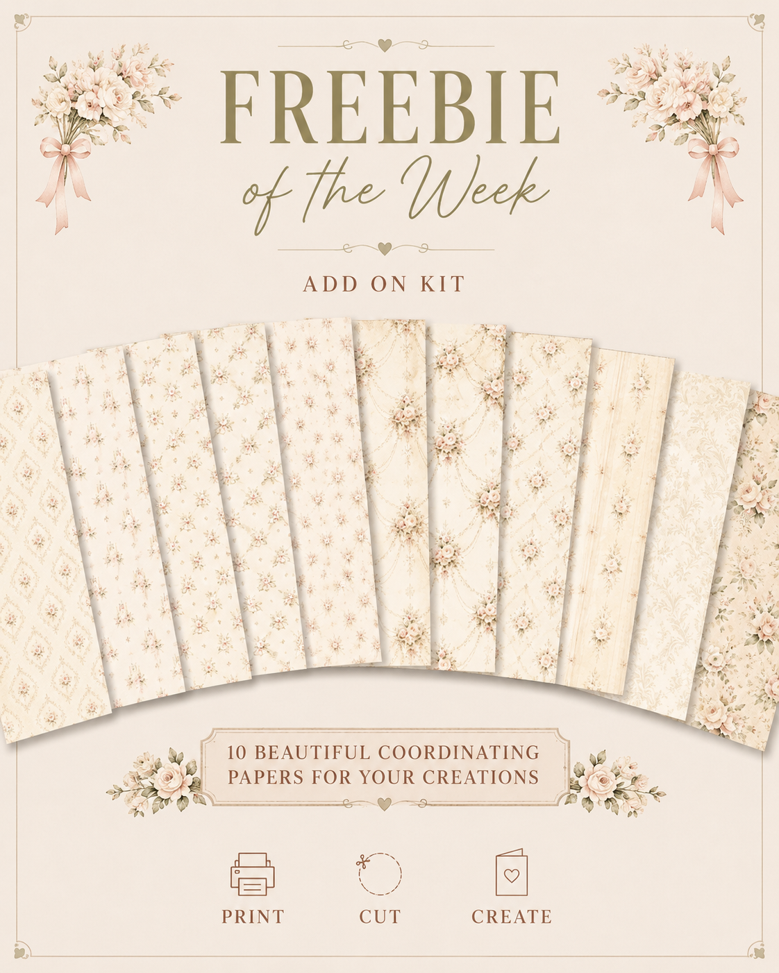 Wedding Patterned Papers