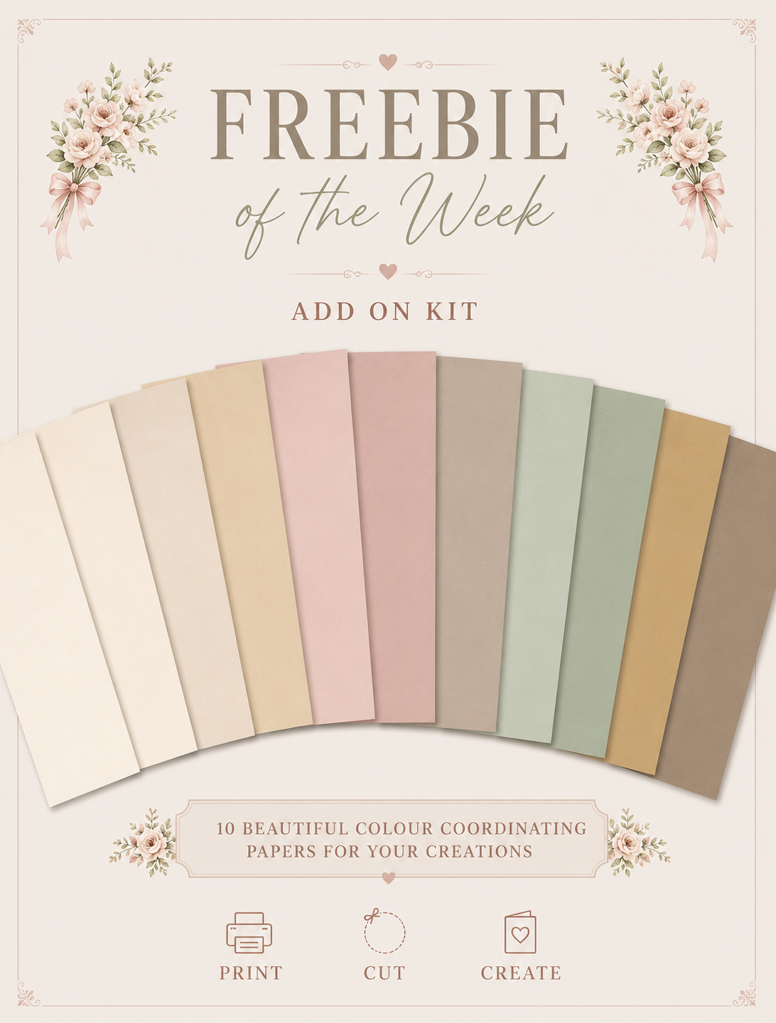 Wedding Coloured Papers